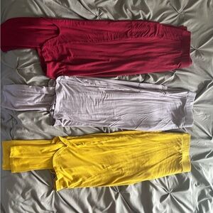 BUNDLE of 3 KampKloz Skirts, T-shirt Material with POCKETS